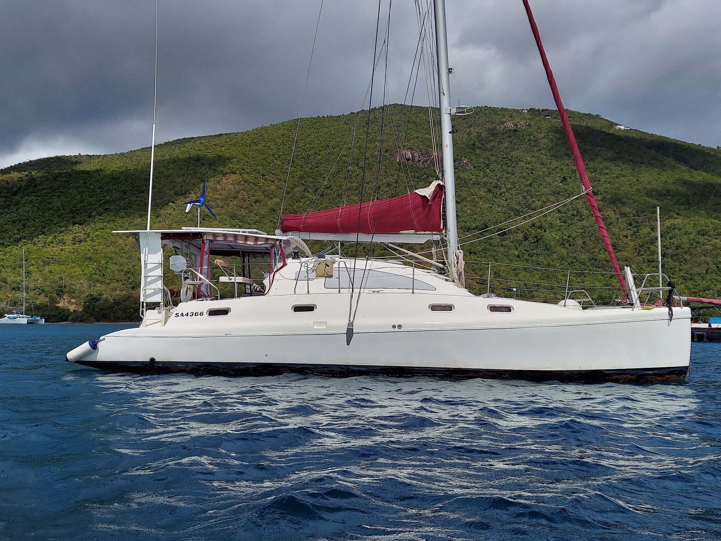Used Sail Catamaran for Sale 2012 Island Spirit 401 